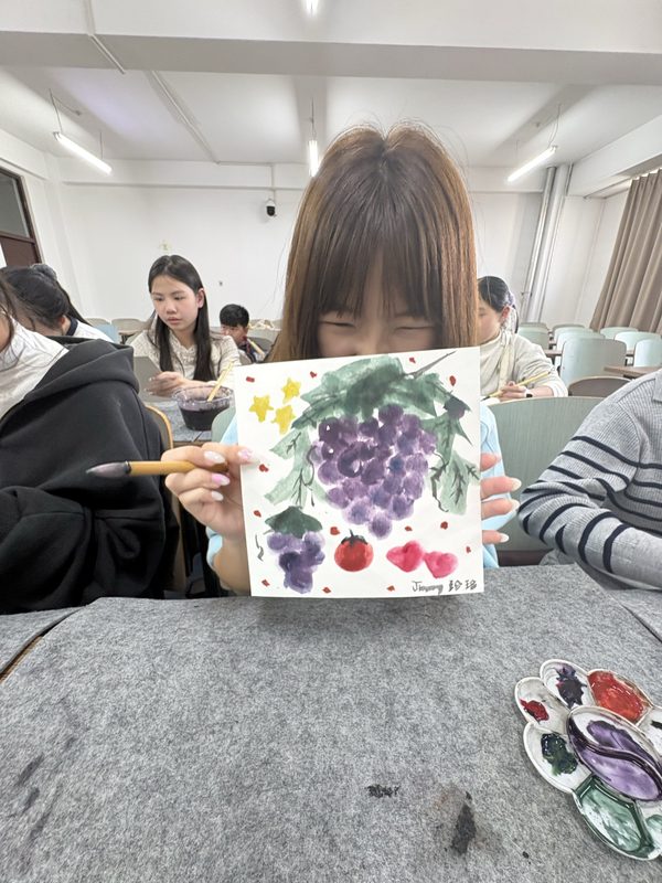 เวิร์กช็อปวาดภาพจีนระหว่างแคมป์