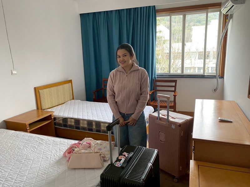 ห้องพักในหอพักมหาวิทยาลัยวันแรกที่เข้าอยู่
